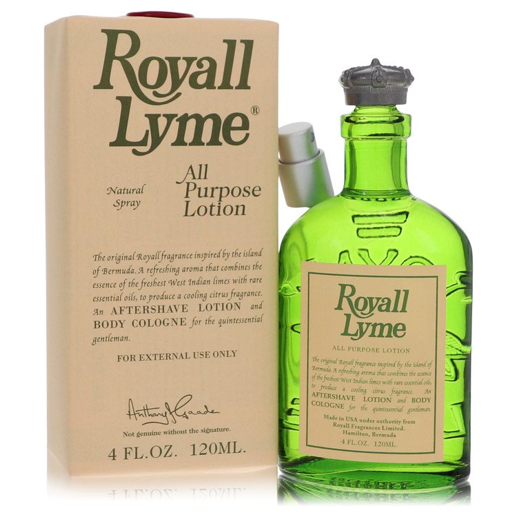 Royall Lyme by Royall Fragrances All Purpose Lotion – Cologne 4 oz for Men