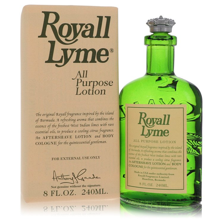Royall Lyme by Royall Fragrances All Purpose Lotion – Cologne 8 oz for Men