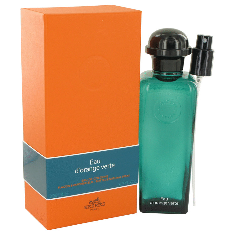 Eau D’Orange Verte by Hermes Eau De Cologne Spray (Unisex) 6.7 oz for Men