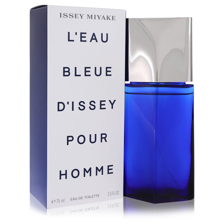 L’Eau Bleue D’Issey Pour Homme by Issey Miyake Eau De Toilette Spray 2.5 oz for Men