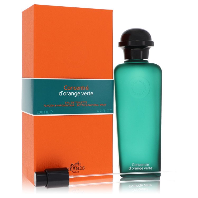 Eau D’Orange Verte by Hermes Eau De Toilette Spray Concentre (Unisex) 6.7 oz for Men
