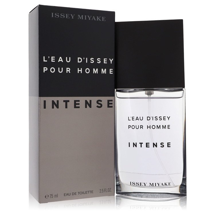 L’eau D’Issey Pour Homme Intense by Issey Miyake Eau De Toilette Spray 2.5 oz for Men