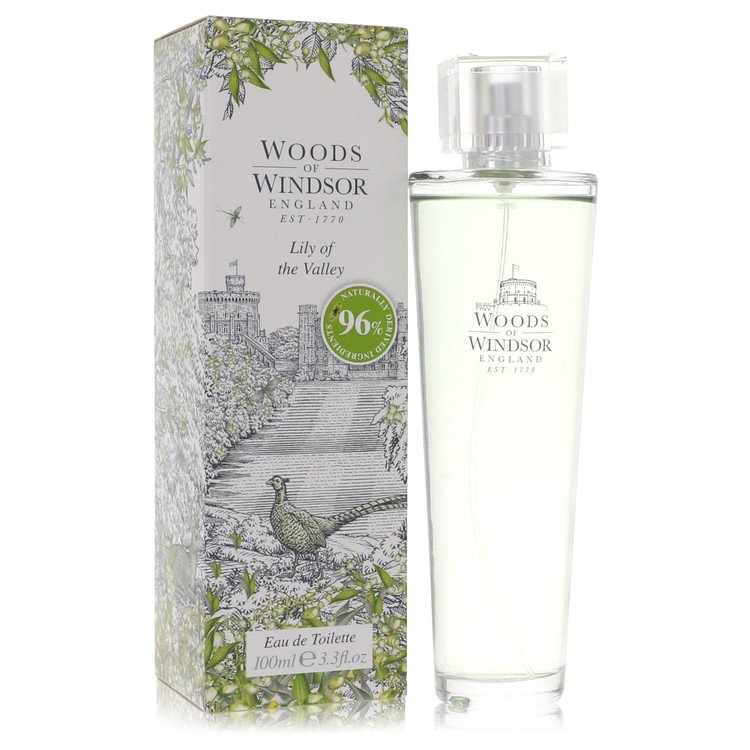Lily of the Valley (Woods of Windsor) by Woods of Windsor Eau De Toilette Spray 3.4 oz for Women