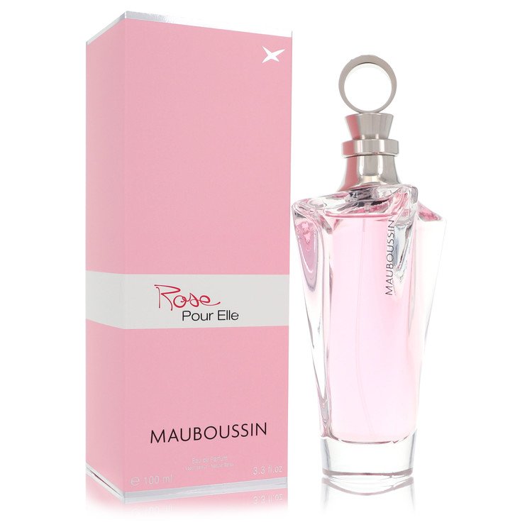 Mauboussin Rose Pour Elle by Mauboussin Eau De Parfum Spray 3.4 oz for Women
