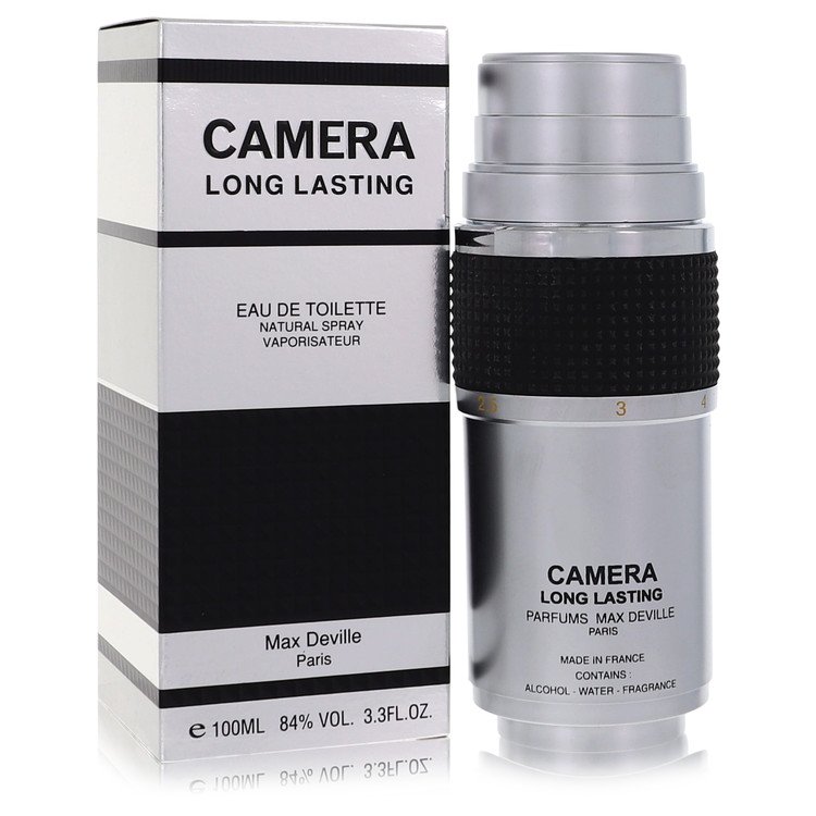 Camera Long Lasting by Max Deville Eau De Toilette Spray 3.4 oz for Men