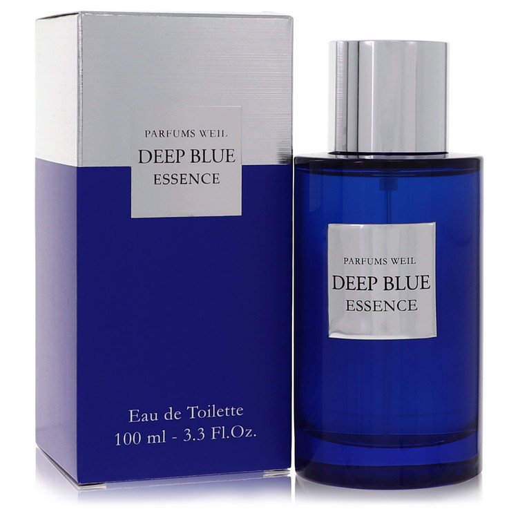 Deep Blue Essence by Weil Eau De Toilette Spray 3.3 oz for Men