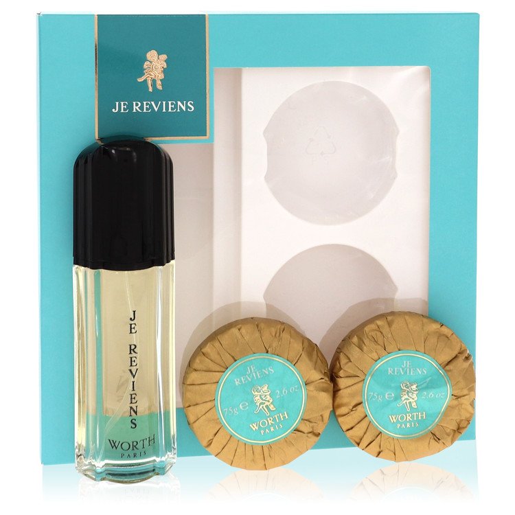 je reviens by Worth Gift Set — 1.7 oz eau De Toilette Spray + 2 x 2.6 oz Soap for Women