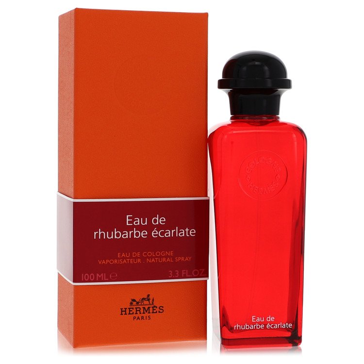 Eau De Rhubarbe Ecarlate by Hermes Eau De Cologne Spray 3.3 oz for Men
