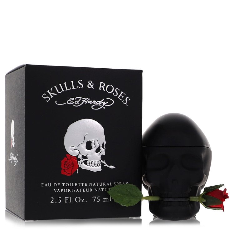 Skulls & Roses by Christian Audigier Eau De Toilette Spray 2.5 oz for Men