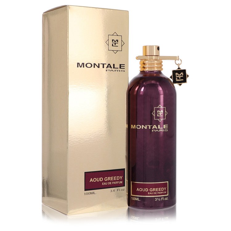 Montale Aoud Greedy by Montale Eau De Parfum Spray (Unisex) 3.4 oz for Women