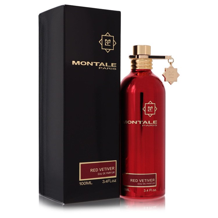 Montale Red Vetiver by Montale Eau De Parfum Spray 3.4 oz for Men