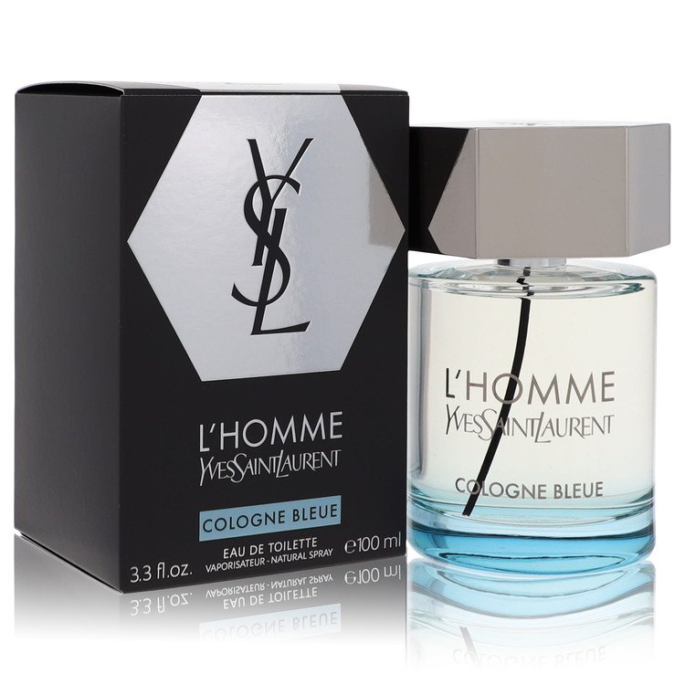 L’homme Cologne Bleue by Yves Saint Laurent Eau De Toilette Spray 3.4 oz for Men