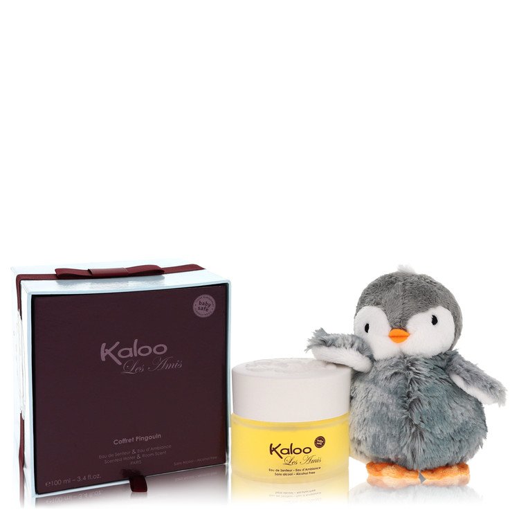 Kaloo Les Amis by Kaloo Alcohol Free Eau D’ambiance Spray + Free Penguin Soft Toy 3.4 oz for Men