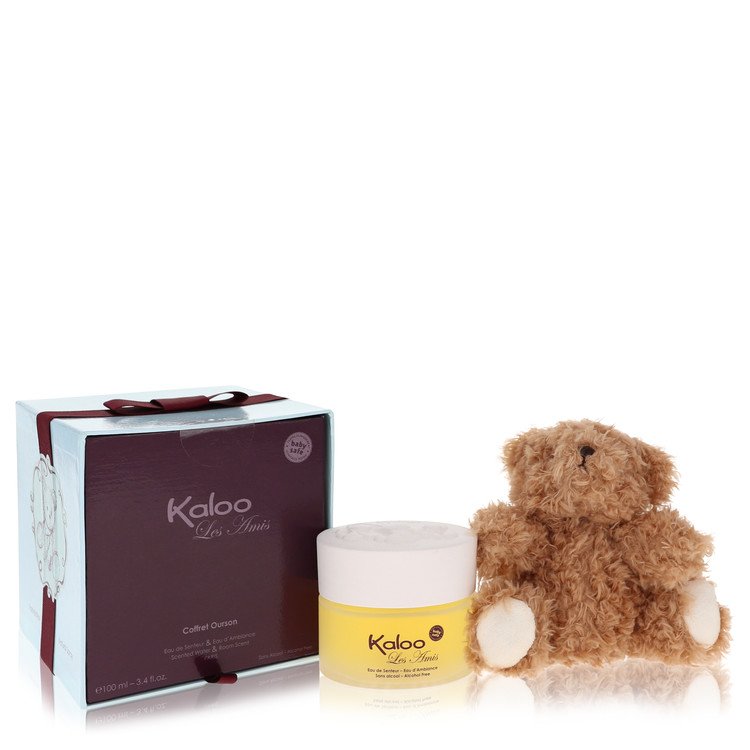 Kaloo Les Amis by Kaloo Eau De Senteur Spray – Room Fragrance Spray (Alcohol Free) + Free Fluffy Bear 3.4 oz for Men