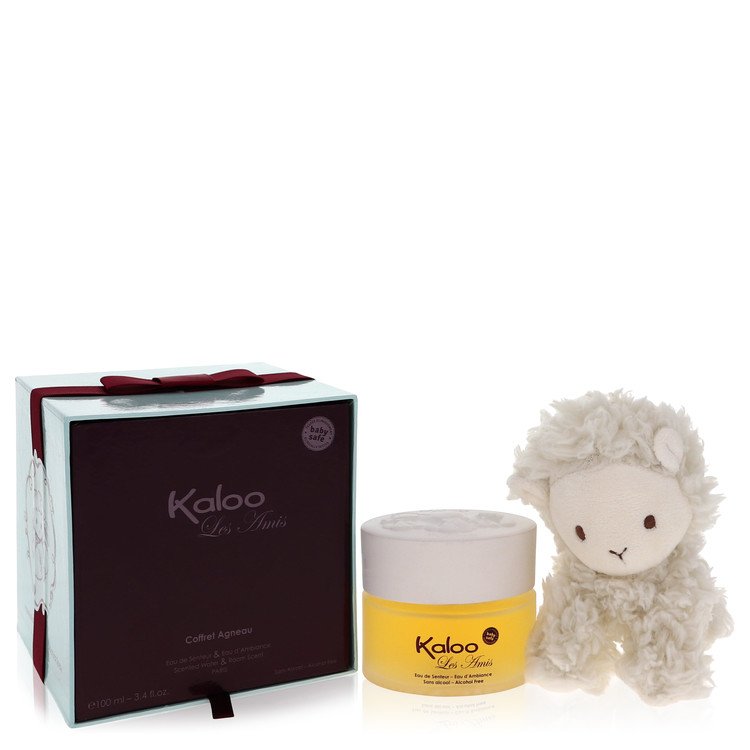 Kaloo Les Amis by Kaloo Eau De Senteur Spray – Room Fragrance Spray (Alcohol Free) + Free Fluffy Lamb 3.4 oz for Men