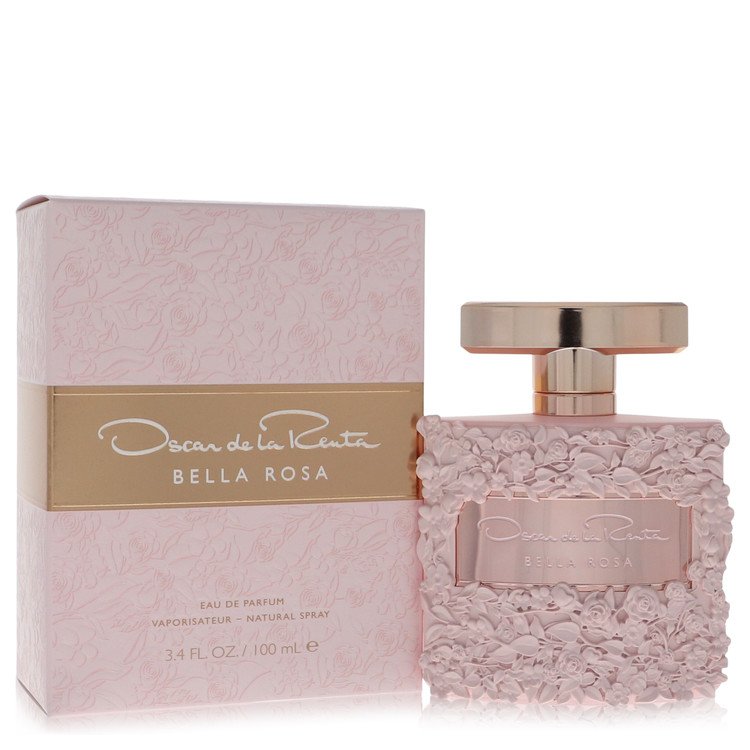 Bella Rosa by Oscar De La Renta Eau De Parfum Spray 3.4 oz for Women