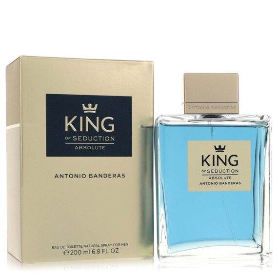 King of Seduction Absolute by Antonio Banderas Eau De Toilette Spray 6.7 oz for Men