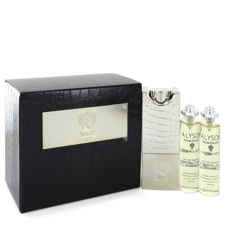 Rhum D’hiver by Alyson Oldoini  Eau De Parfum Refillable Spray Includes 3 x 20ml Refills and Atomizer 2 oz for Men