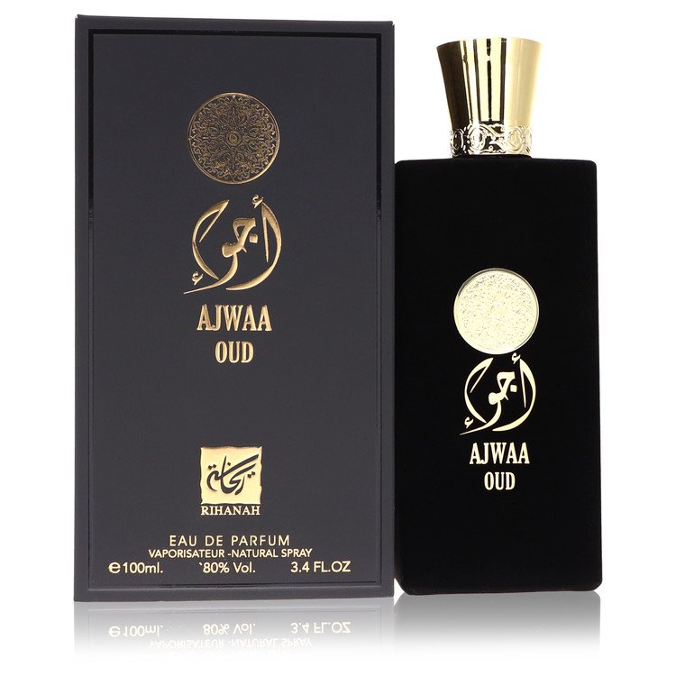 Ajwaa Oud by Nusuk Eau De Parfum Spray (Unisex) 3.4 oz for Men