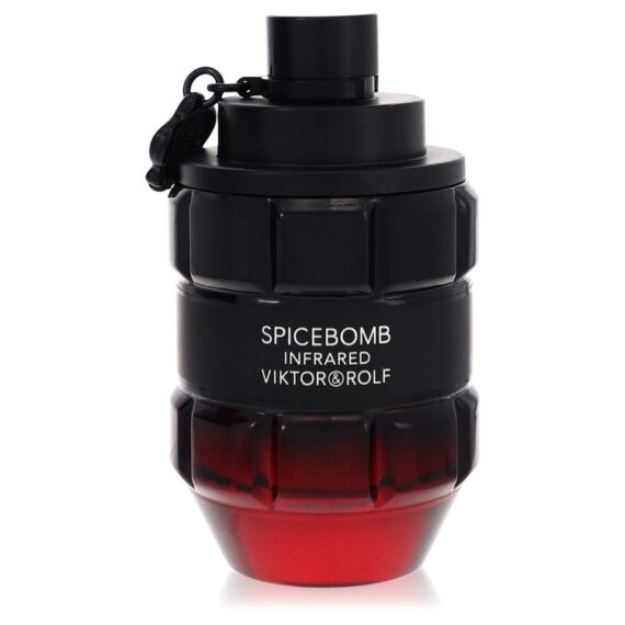 Spicebomb Infrared by Viktor & Rolf Eau De Toilette Spray (Unboxed) 3 oz for Men