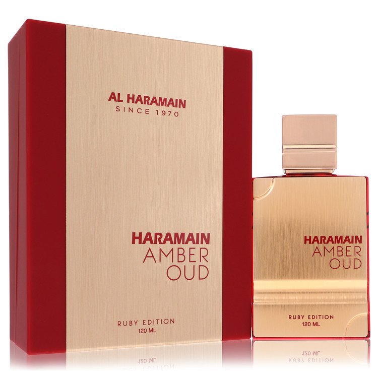 Al Haramain Amber Oud Ruby by Al Haramain Eau De Parfum Spray (Unisex) 2 oz for Women
