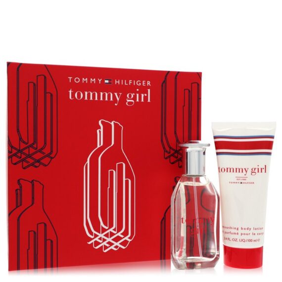 Tommy Girl by Tommy Hilfiger Gift Set -- 1.7 oz Eau De Toilette Spray + 3.4 oz Body Lotion for Women