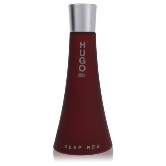 hugo DEEP RED by Hugo Boss Eau De Parfum Spray (unboxed) 3 oz for Women