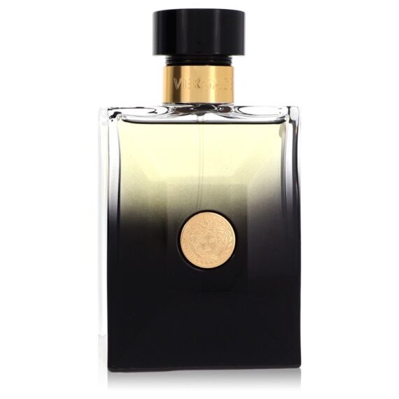 Versace Pour Homme Oud Noir by Versace Eau De Parfum Spray (unboxed) 3.4 oz for Men