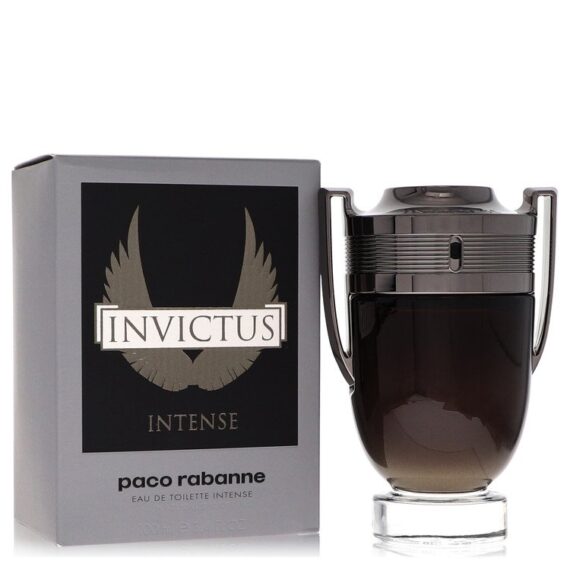 Invictus Intense by Paco Rabanne Eau De Toilette Spray 3.4 oz for Men