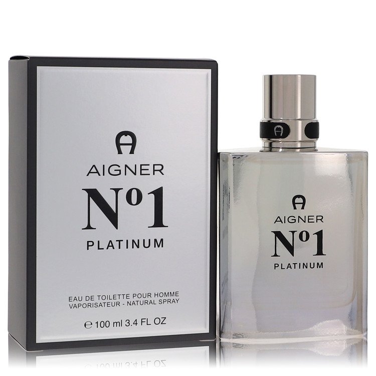 Aigner No. 1 Platinum by Etienne Aigner Eau De Toilette Spray 3.4 oz for Men