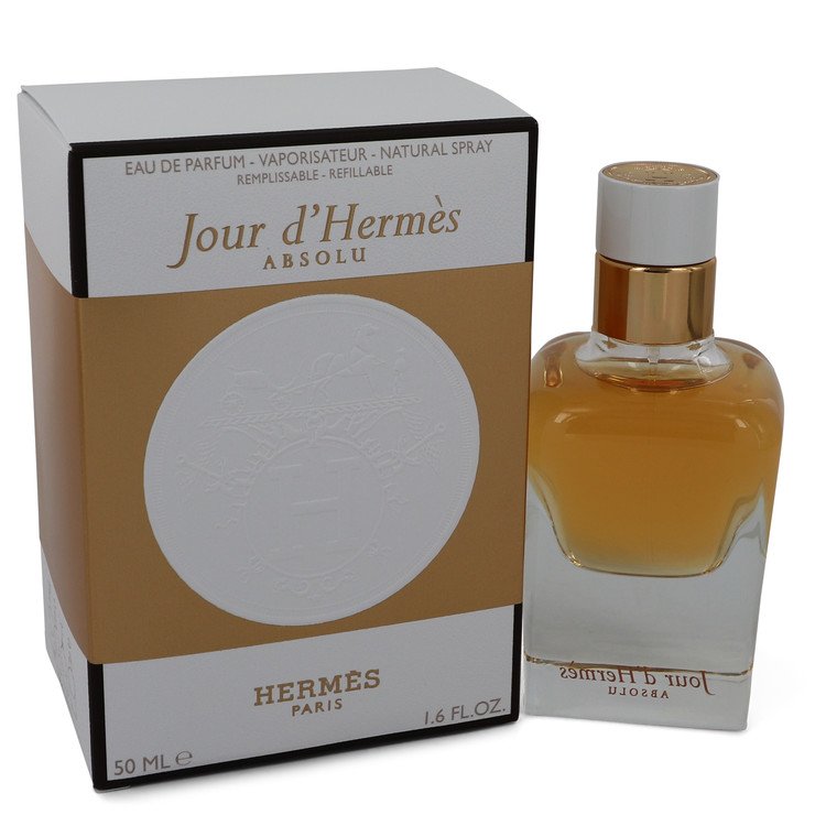 Jour D’hermes Absolu by Hermes Eau De Parfum Spray Refillable 1.6 oz for Women