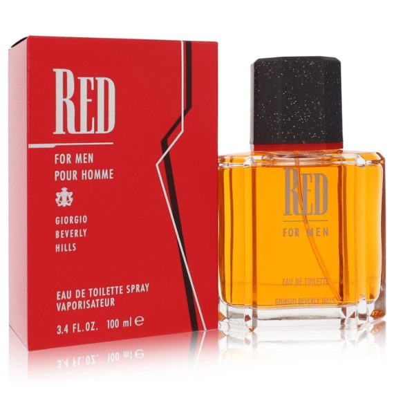 Red by Giorgio Beverly Hills Eau De Toilette Spray 100ml for Men