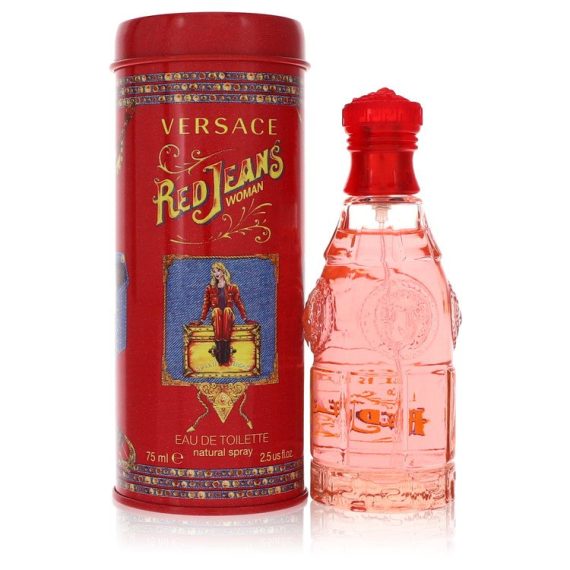 Red Jeans by Versace Eau De Toilette Spray 75ml for Women
