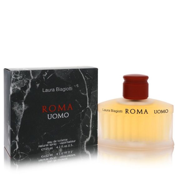 Roma by Laura Biagiotti Eau De Toilette Spray 125ml for Men