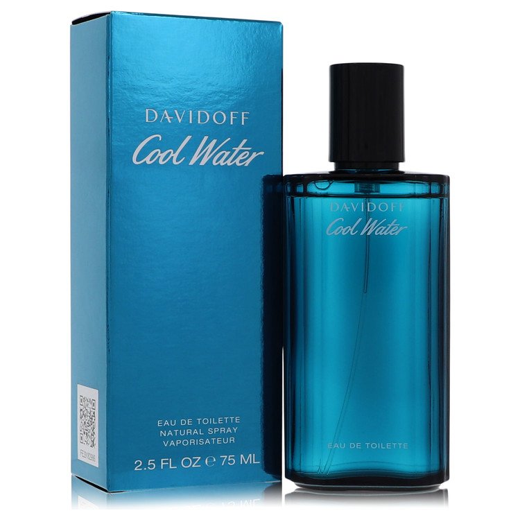 Cool Water by Davidoff Eau De Toilette Spray 75ml for Men