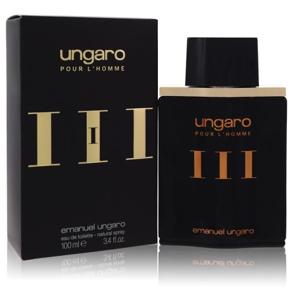 Ungaro Iii by Ungaro Eau De Toilette Spray (New Packaging) 100ml for Men