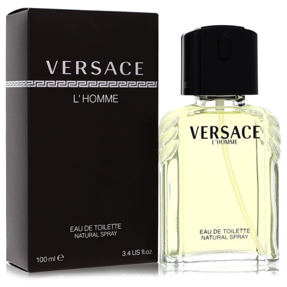 Versace L'Homme by Versace Eau De Toilette Spray 100ml for Men