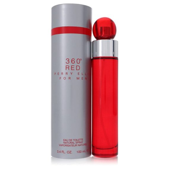 Perry Ellis 360 Red by Perry Ellis Eau De Toilette Spray 100ml for Men