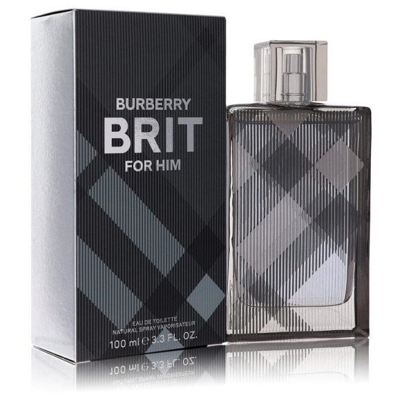 Burberry Brit by Burberry Eau De Toilette Spray 100ml for Men