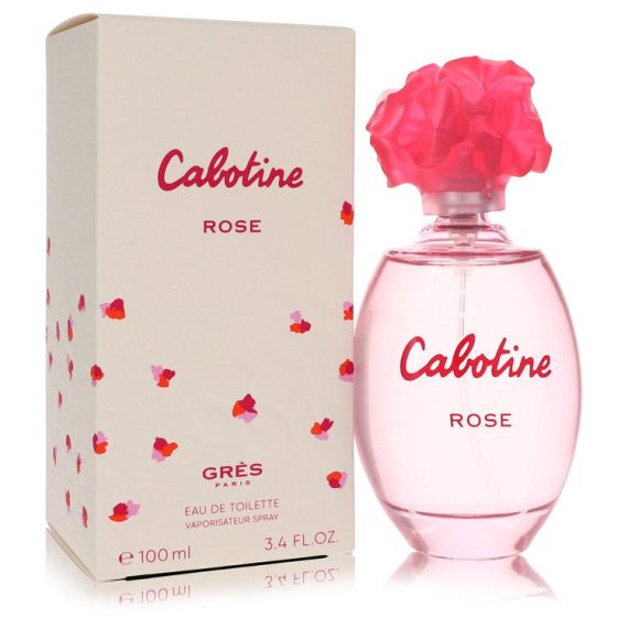 Cabotine Rose by Parfums Gres Eau De Toilette Spray 100ml for Women