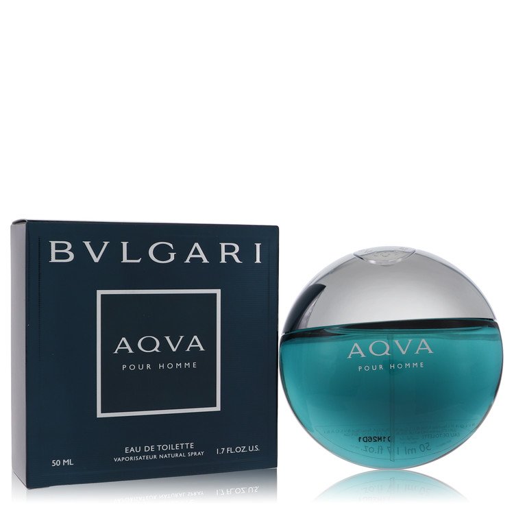 Aqua Pour Homme by Bvlgari Eau De Toilette Spray 50ml for Men