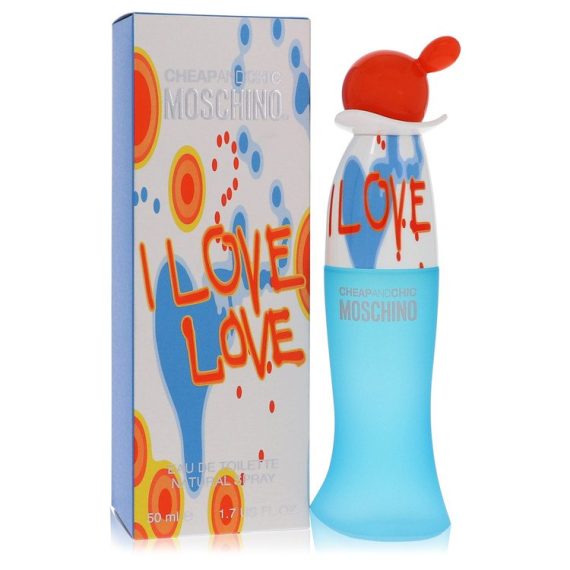 I Love Love by Moschino Eau De Toilette Spray 50ml for Women