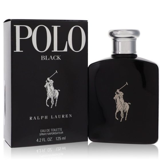Polo Black by Ralph Lauren Eau De Toilette Spray 125ml for Men