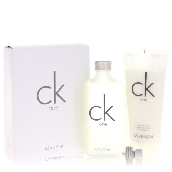 Ck One by Calvin Klein Gift Set -- 200ml Eau De Toilette Spray + 200ml Body Moisturizer for Men