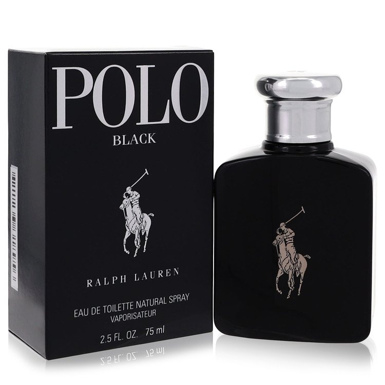 Polo Black by Ralph Lauren Eau De Toilette Spray 75ml for Men