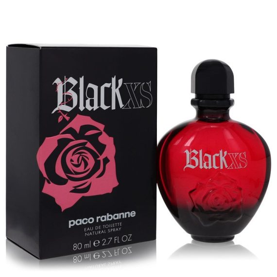 Black XS by Paco Rabanne Eau De Toilette Spray 80ml for Women