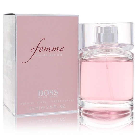 Boss Femme by Hugo Boss Eau De Parfum Spray 75ml for Women