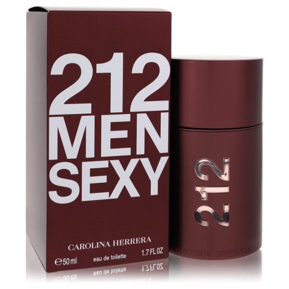 212 Sexy by Carolina Herrera Eau De Toilette Spray 50ml for Men