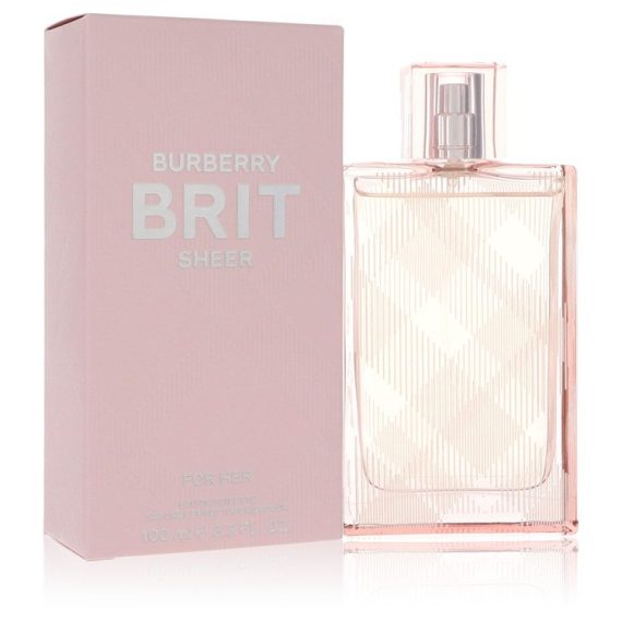 Burberry Brit Sheer by Burberry Eau De Toilette Spray 100ml for Women