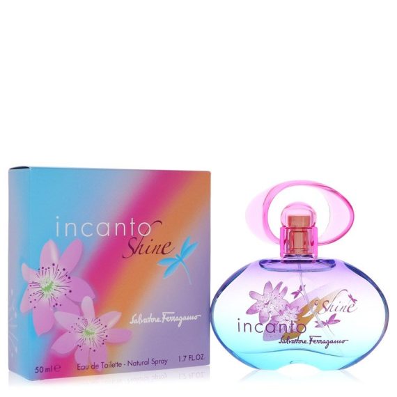 Incanto Shine by Salvatore Ferragamo Eau De Toilette Spray 50ml for Women